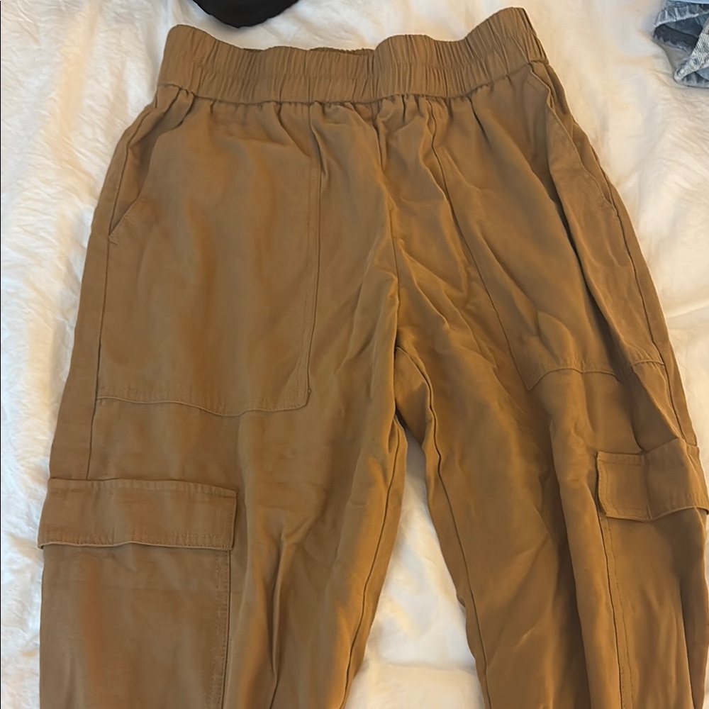 a new day Tan Track Pants